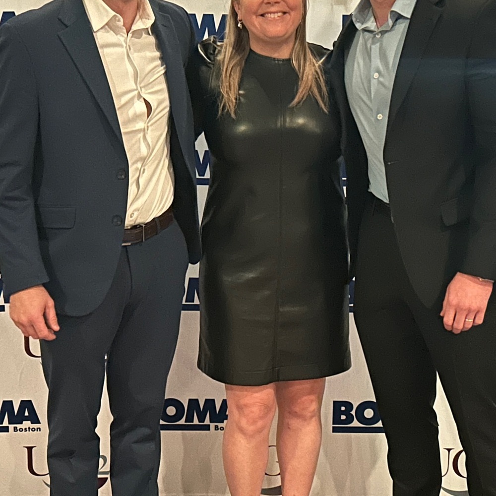 LOFT Black Faux Leather Dress with Puff Sleeves - Picture 5 of 5